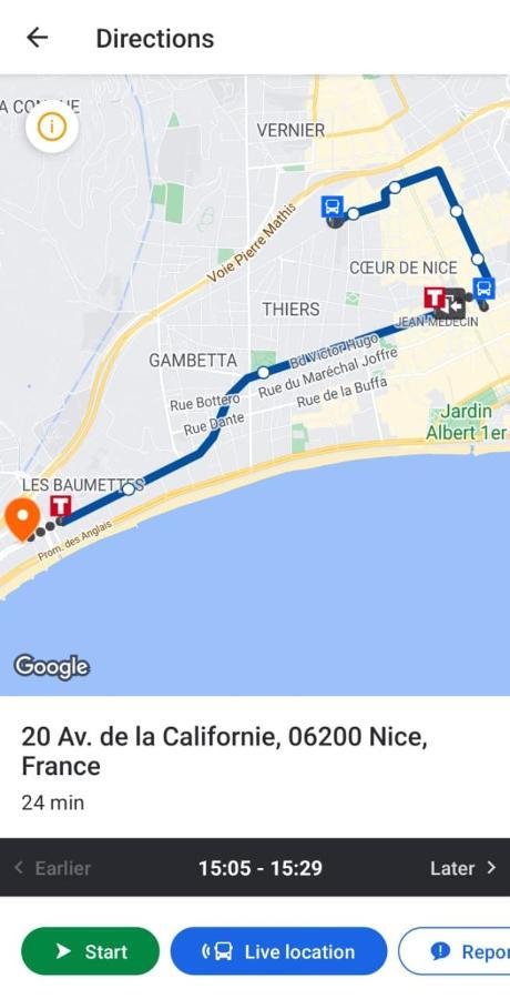 Magnifique Appartement 60M2 ,3 Pieces , Equipee,Tres Lumineux, 2 Minutes A Pied De La Plage Nisa Exterior foto